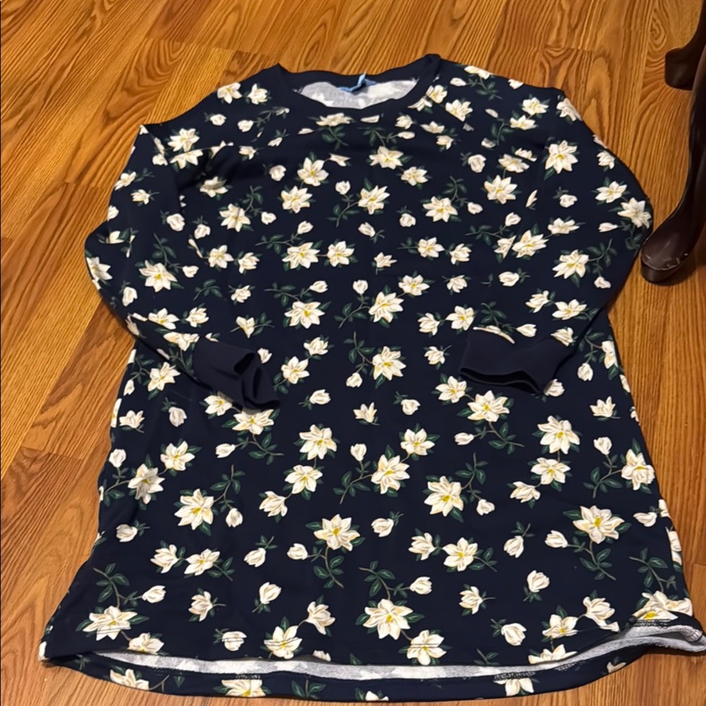 Floral Navy Dress. Draper James. Never worn